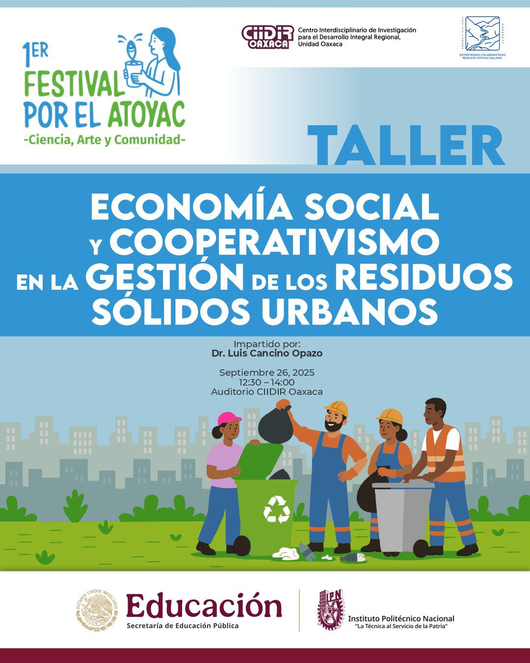 Taller Economía social y cooperativismo en residuos